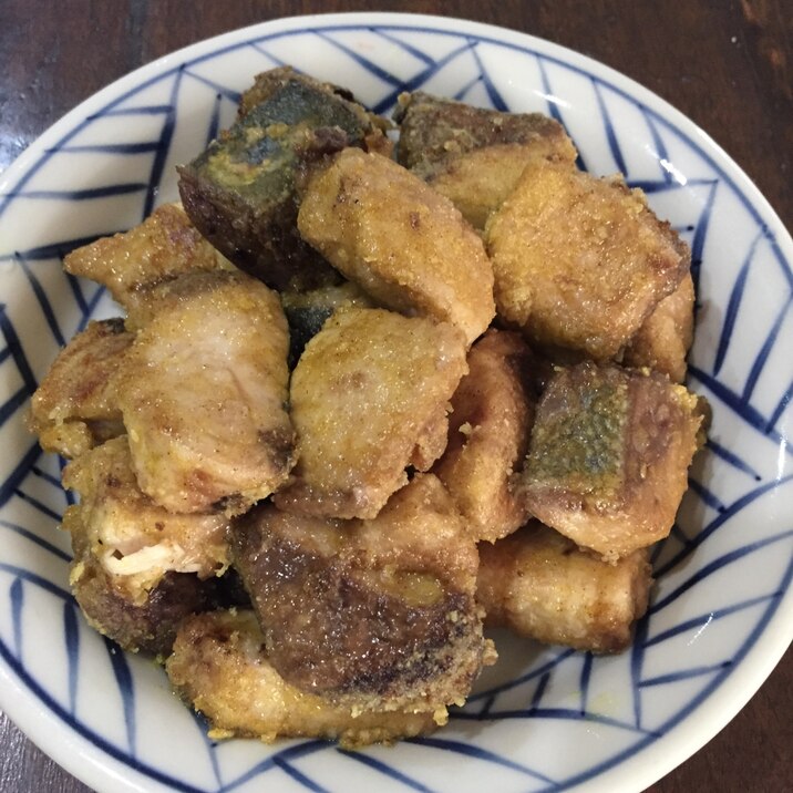 ぶりのカレー粉焼き